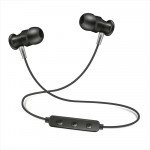 Wholesale Magnetic Slim Wireless Sports Bluetooth Stereo Headset B3 (Black)